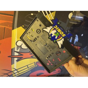 Sonic Özel Tasarım Pleksi Motosiklet Plakalık Sonic Özel Tasarım Pleksi Motosiklet Plakalık